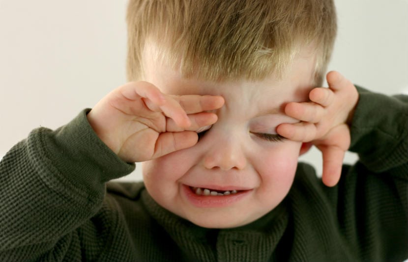 Síntomas de la conjuntivitis en niños