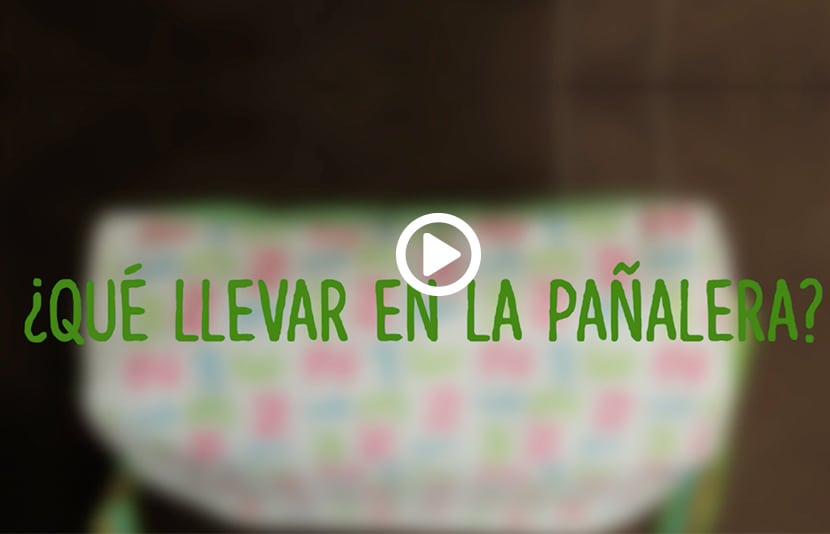 ¿Qué debes llevar en la pañalera?