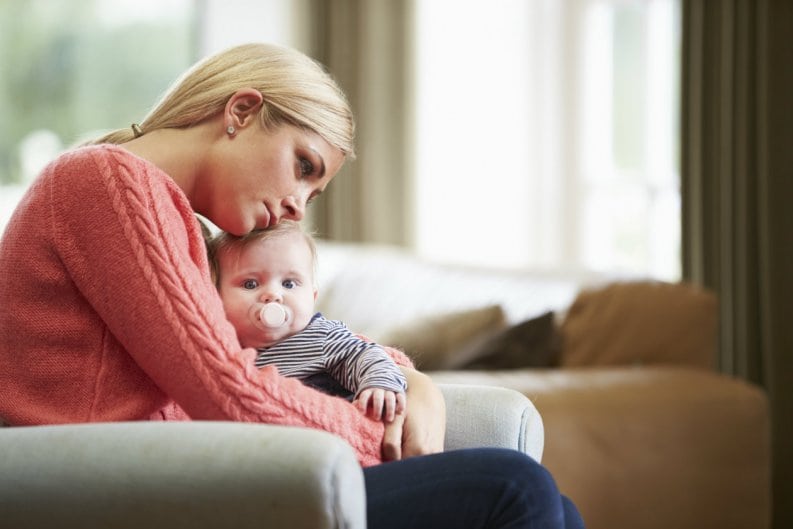 Así son los hijos de las mamás deprimidas