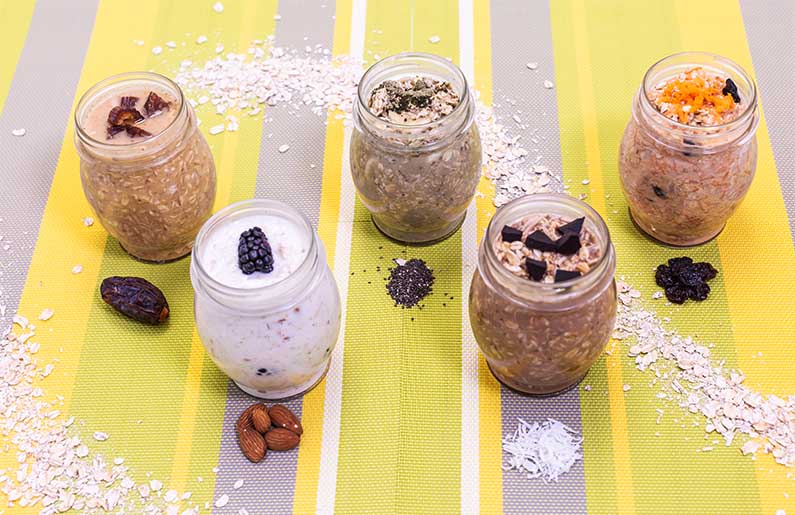 Receta: 5 Desayunos con avena