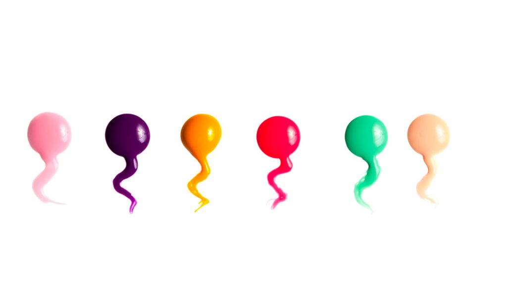 ¿Qué significa el color del semen (amarillo, transparente o marrón)?
